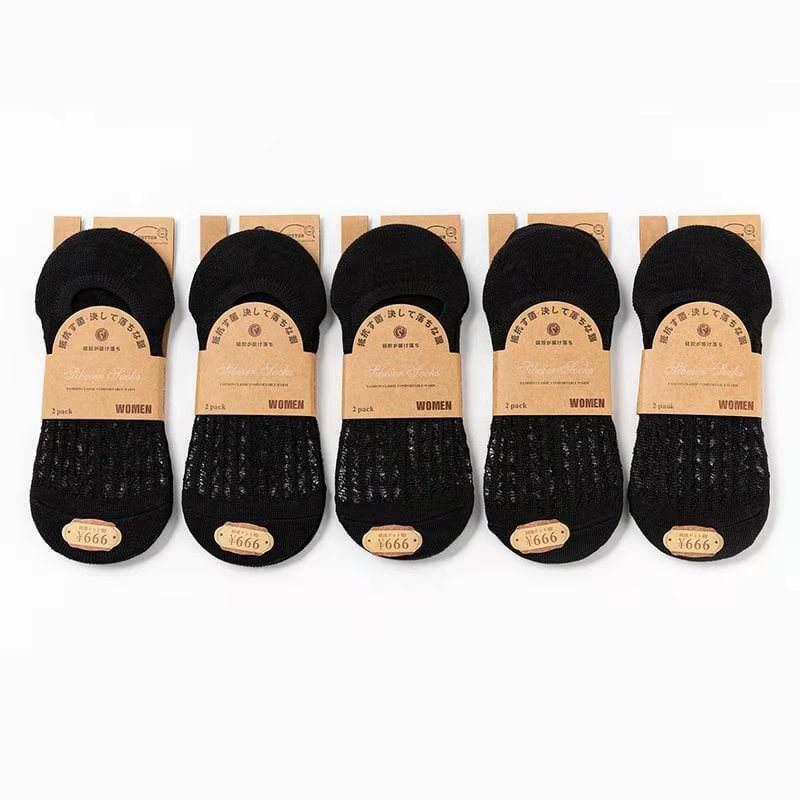 Носки женские 10 пар Черный (X00760-1)