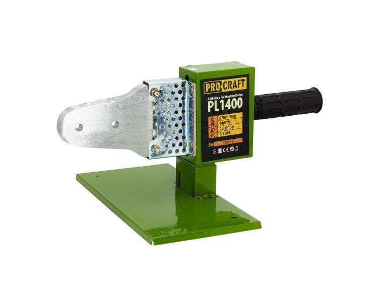 Паяльник для пластиковых труб ProCraft PL1400 3 насадки