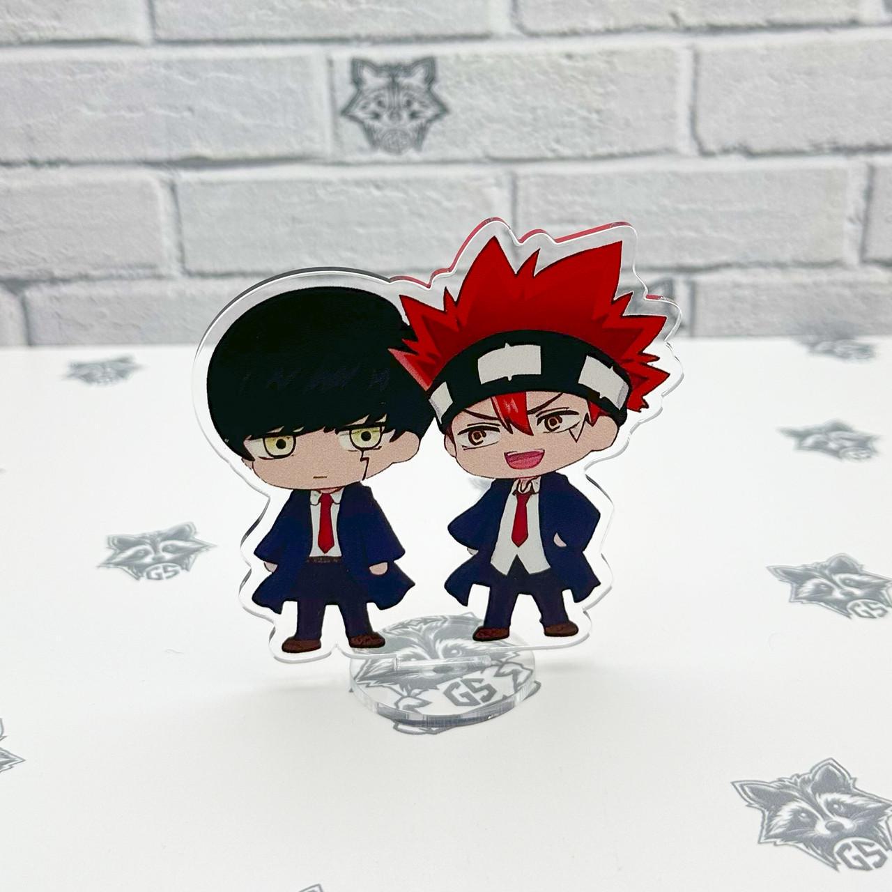 Фигурка коллекционная акриловая Chibi Аниме Магия и мускулы 1 10 см (2220288617)