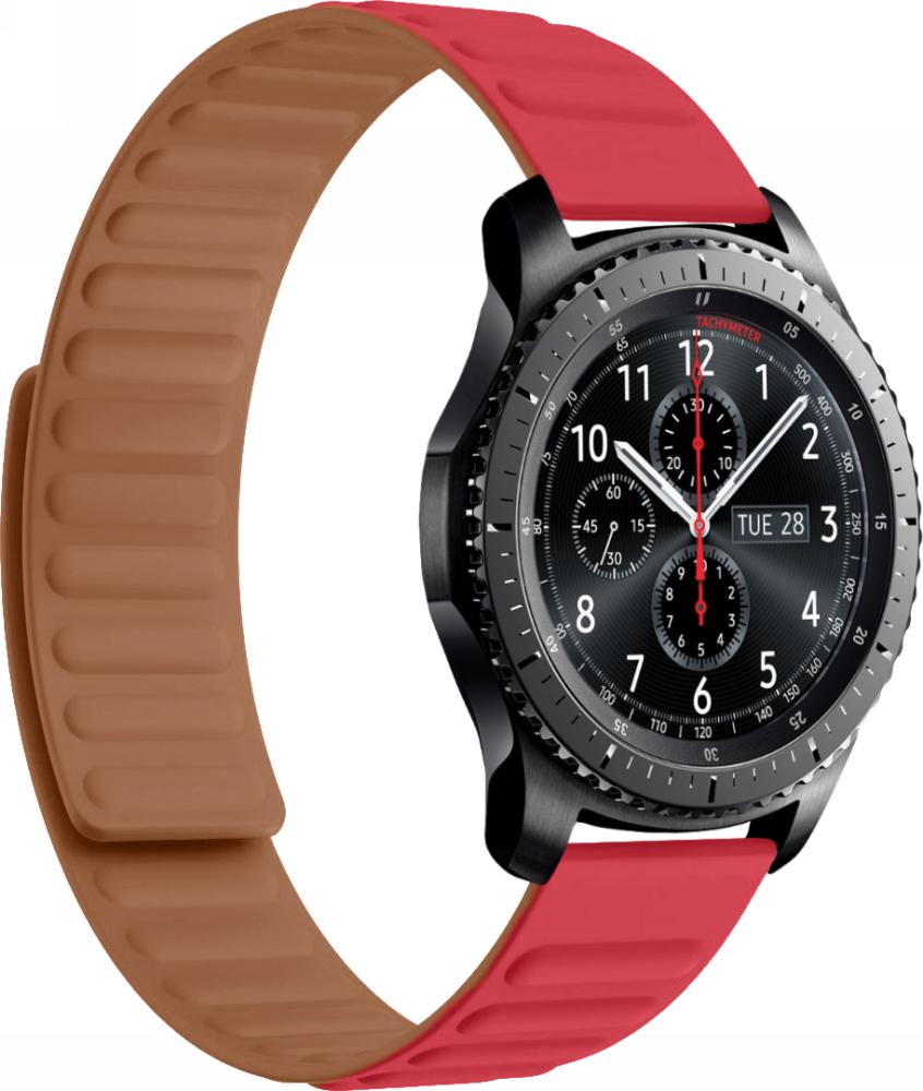 Ремешок Magneter для Samsung Gear S3 Red (26636-2D) Ремешок Magneter для Samsung Gear S3 Red (26636-2D)