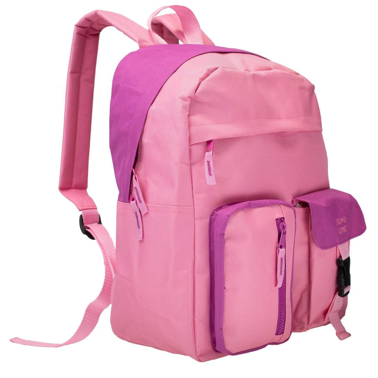 Рюкзак городской SEMI LINE 28 Pink/Rose (J4918-2)