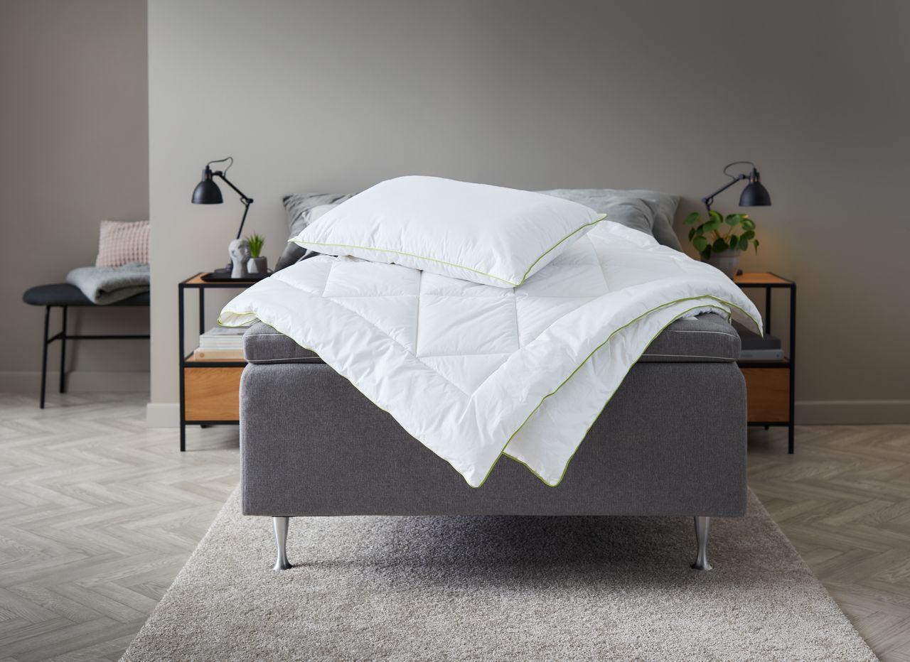 Одеяло двуспальное 200x220 см 1540 г Белый (1ed7cc6b) - фото 2