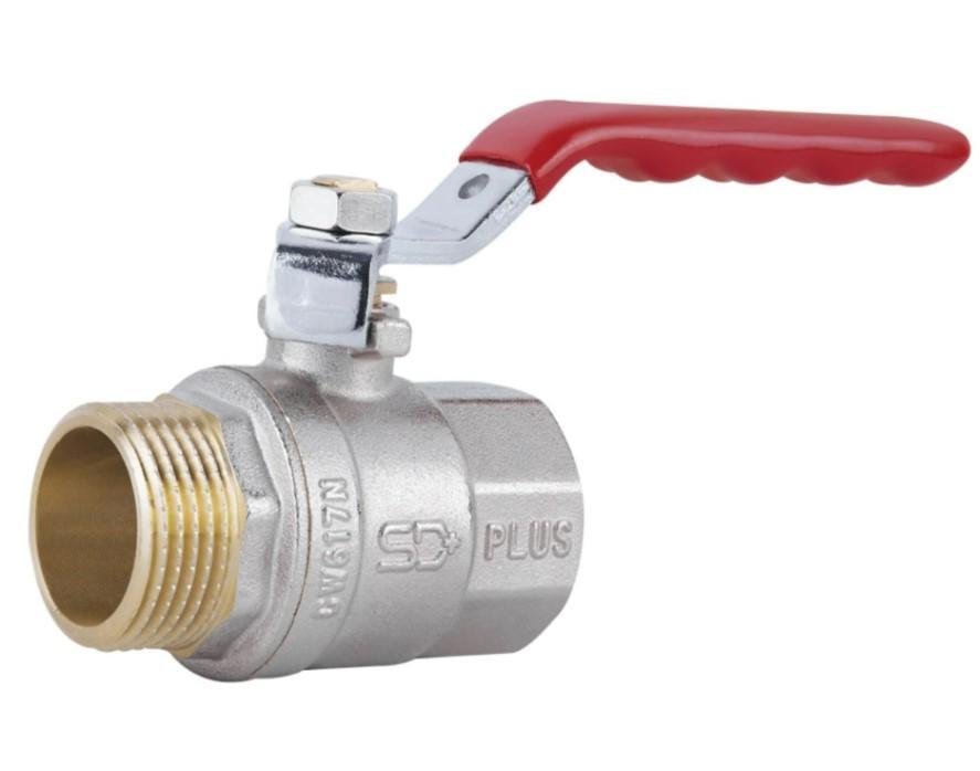 Кран кульовий Thermo Alliance Standart 1" ВЗ прямий PN40 важіль (SD605NW25PN40)