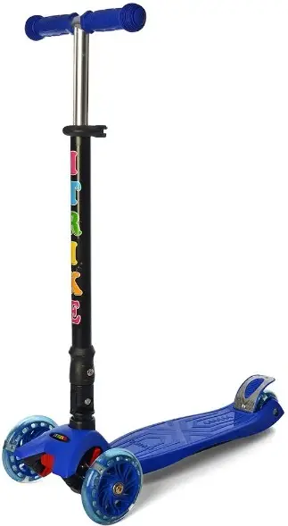 Самокат триколісний MAXI з підсвічуванням коліс (JR 3-003-1-DBL) - фото 1 Самокат триколісний MAXI з підсвічуванням коліс (JR 3-003-1-DBL) - фото 1