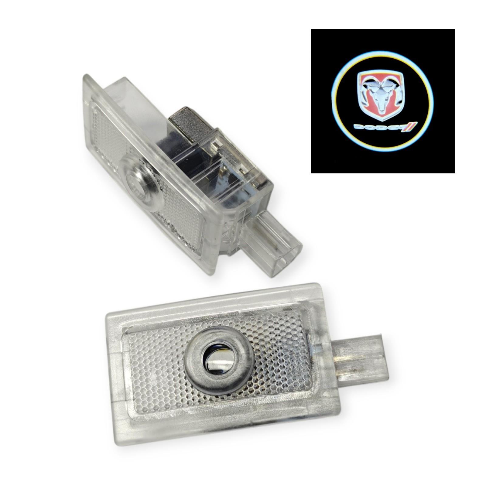 Підсвічування на двері автомобіля світлодіодне штатне з логотипом Dodge Journey 2009-2021 (2176241023) - фото 3 Підсвічування на двері автомобіля світлодіодне штатне з логотипом Dodge Journey 2009-2021 (2176241023) - фото 3