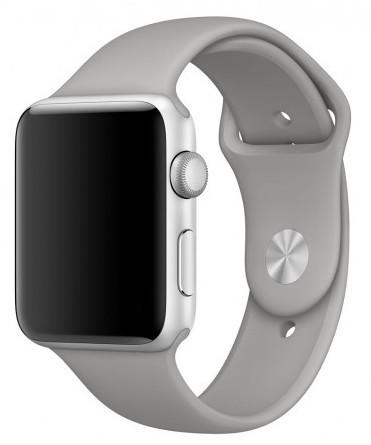 Силіконовий ремінець Band Sport Series for Apple Watch 38/40/41mm, Cloudy Grey (HC)