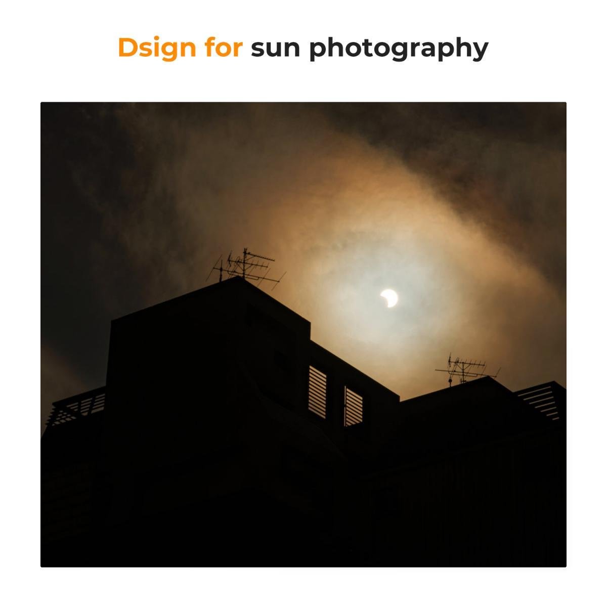 Світлофільтр сонячний K&F Concept ND1000000 Nano-X 28-шарове Nano покриття 77 мм - фото 3