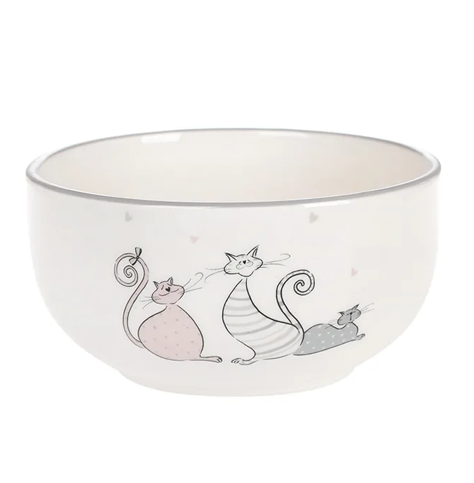 Пиала керамическая Flora Веселая семейка 0,6 л 31855