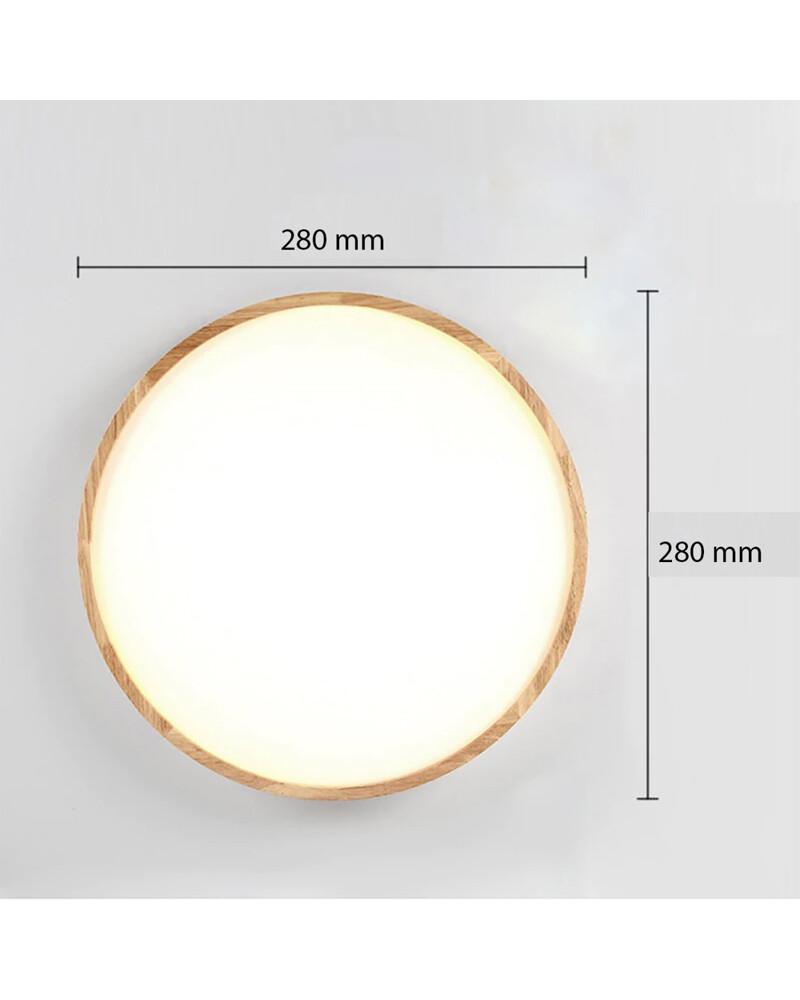 Потолочный светильник Goldlux 319005 Woody LED 1x15W 4000K 1600Lm IP20 Beige (14112880) - фото 5