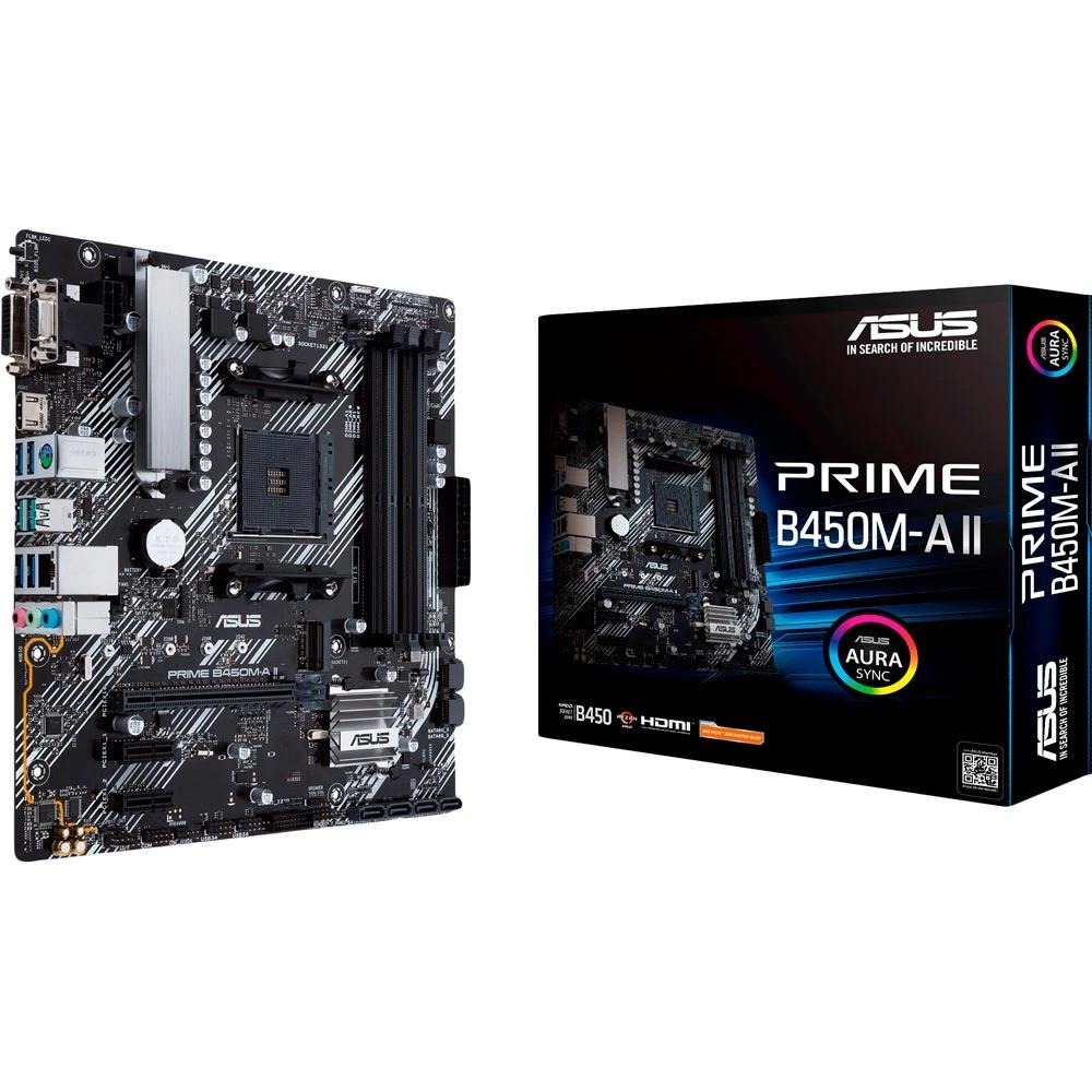 Материнская плата Asus Prime B450M-A II AM4/MicroATX/4хDDR4 DIMM (11401430) - фото 4