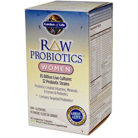 Пробиотик Garden of Life RAW Probiotics Women 85 Billion 90 Veg Caps (GOL-11567)