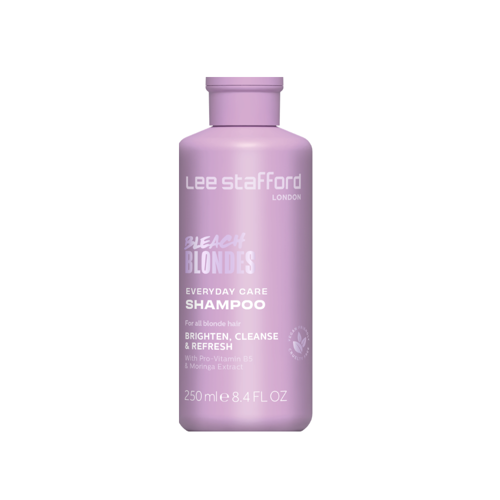 Шампунь щоденний для освітленого волосся Lee Stafford Bleach Blondes Everyday Care Shampoo 250 мл Шампунь щоденний для освітленого волосся Lee Stafford Bleach Blondes Everyday Care Shampoo 250 мл