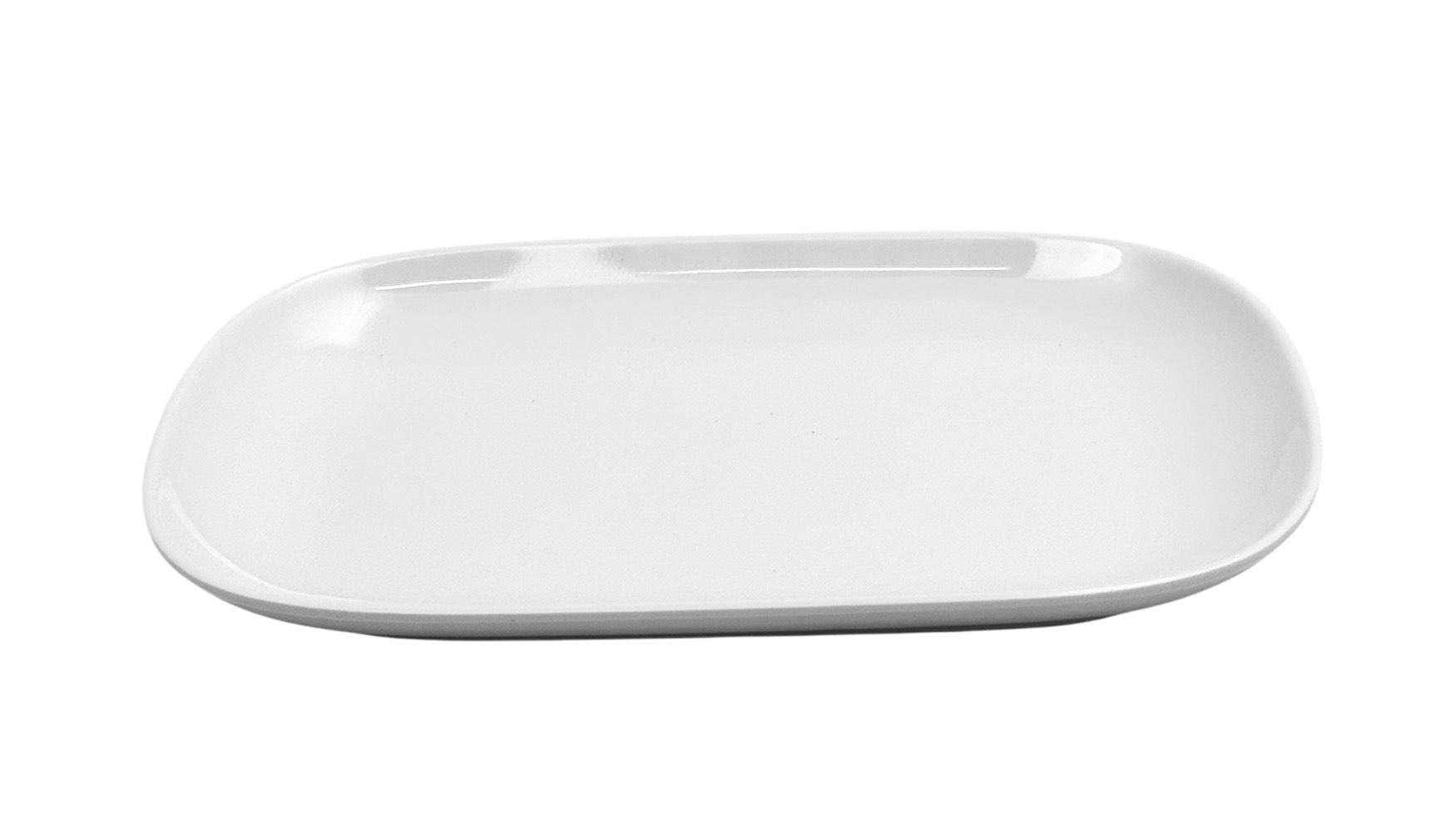 Тарелка овальная One Chef из меламина 24х15 см Белый (29758035) - фото 2 Тарелка овальная One Chef из меламина 24х15 см Белый (29758035) - фото 2