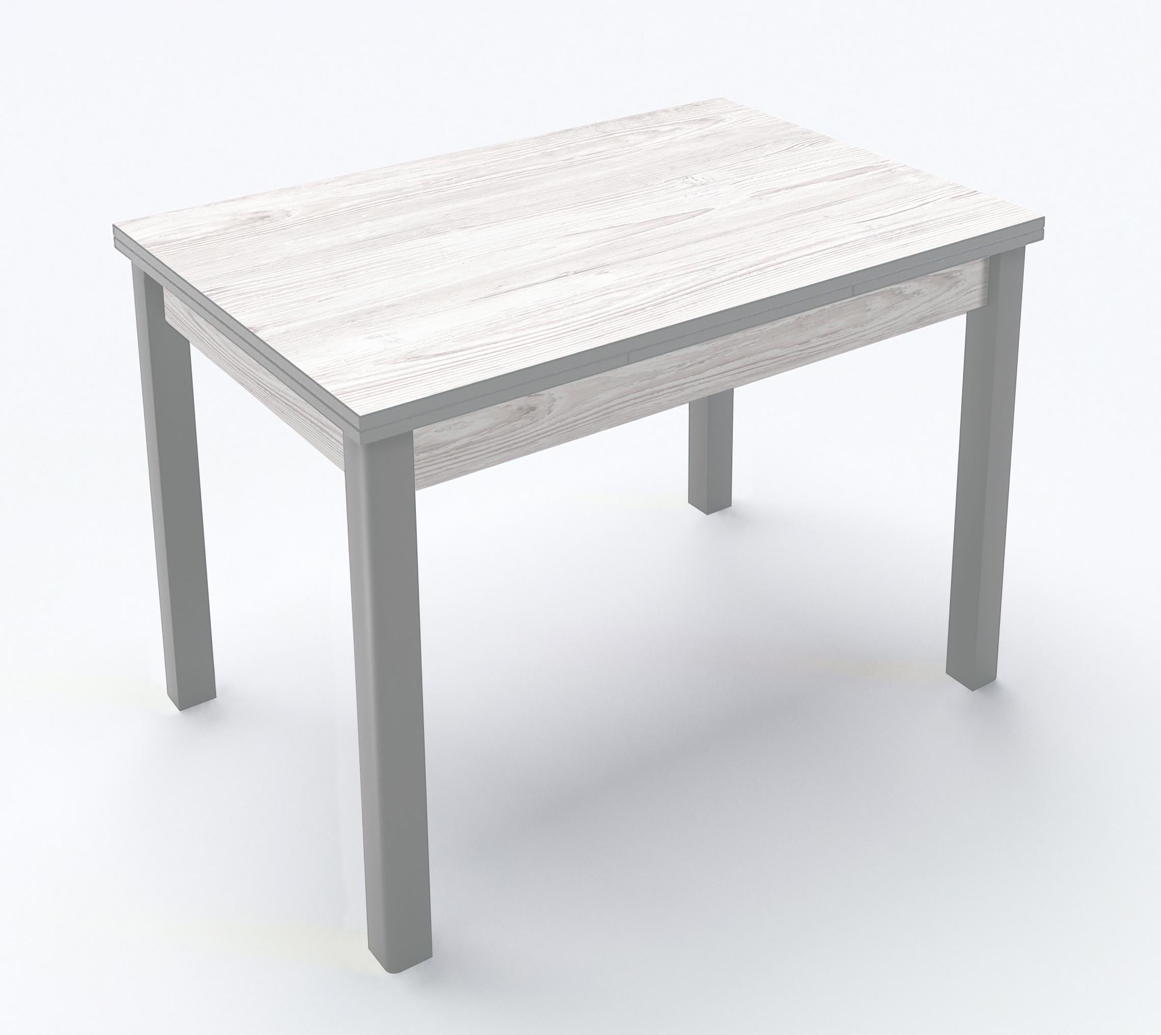 Стол обеденный раскладной Fusion furniture Марсель 900 Серый/Аляска WL (10000065)