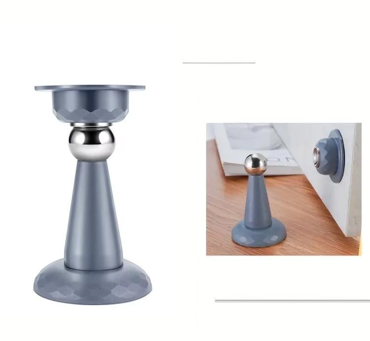 Стопор для дверей магнитный на стену/пол 1 шт. Серый (2743581504) - фото 2 Стопор для дверей магнитный на стену/пол 1 шт. Серый (2743581504) - фото 2