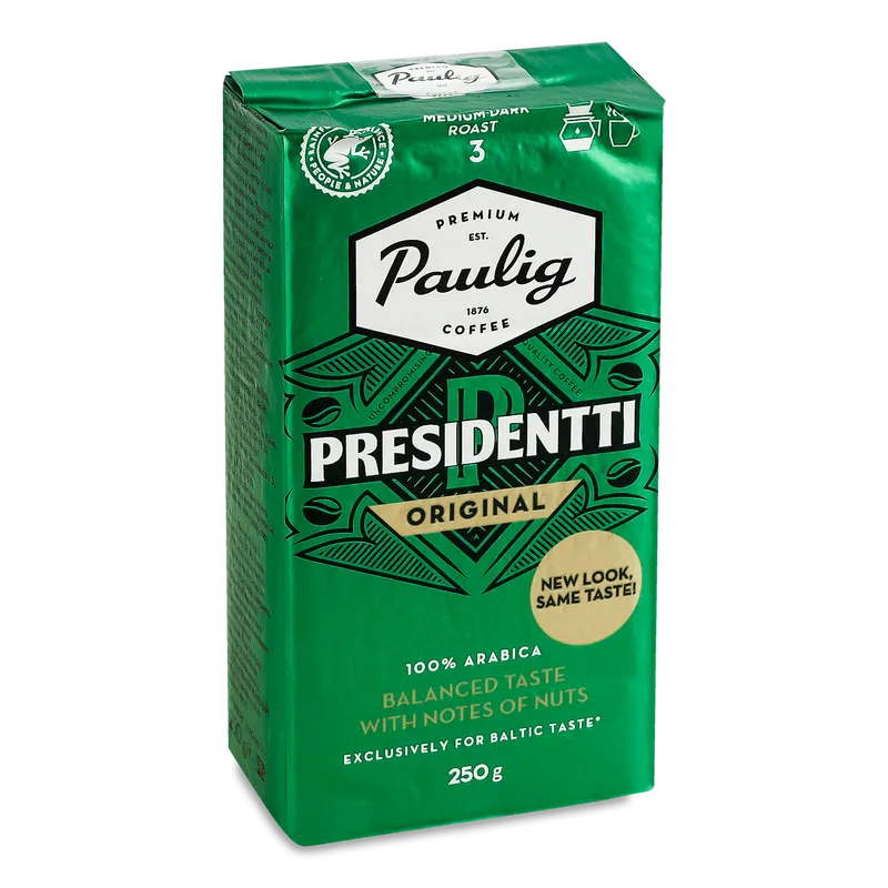 Кава Paulig Presidentti Originala 250 г мелена