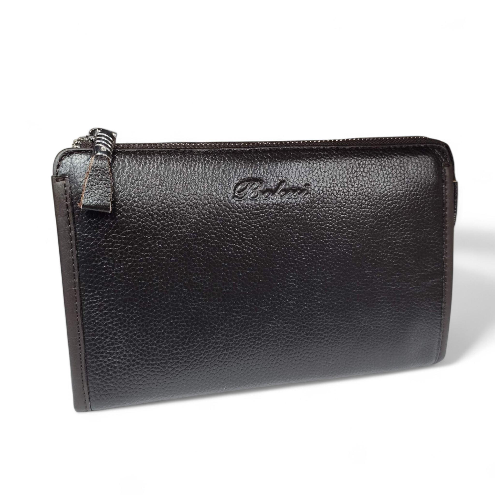 Клатч мужской Bоlcesi B-9011-1 экокожа Brown (B9011-1Brown)