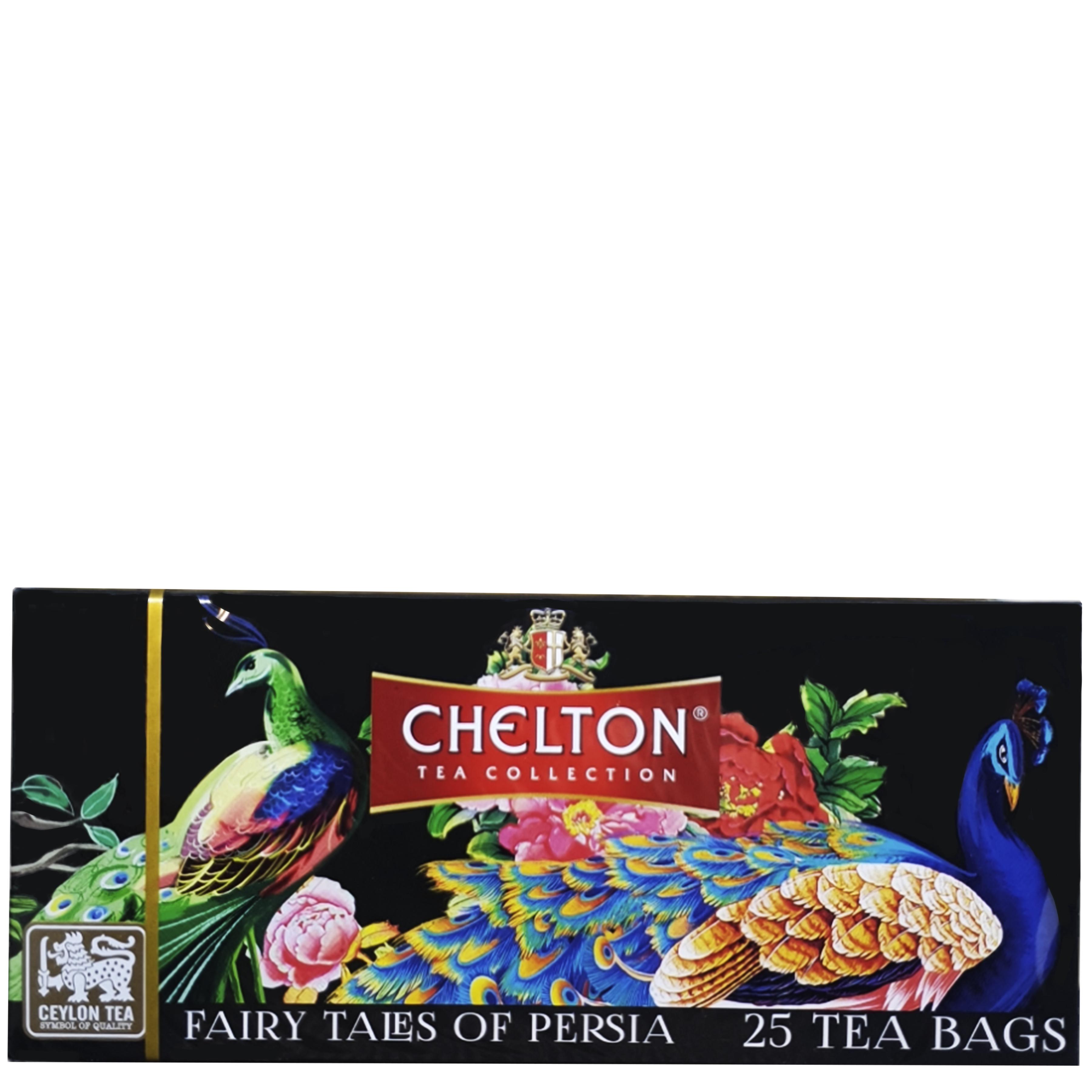 Чай черный Chelton Сказки Персии с зеленым с ароматом клубники 25 пакетиков 1,5 г (54286) - фото 3 Чай черный Chelton Сказки Персии с зеленым с ароматом клубники 25 пакетиков 1,5 г (54286) - фото 3