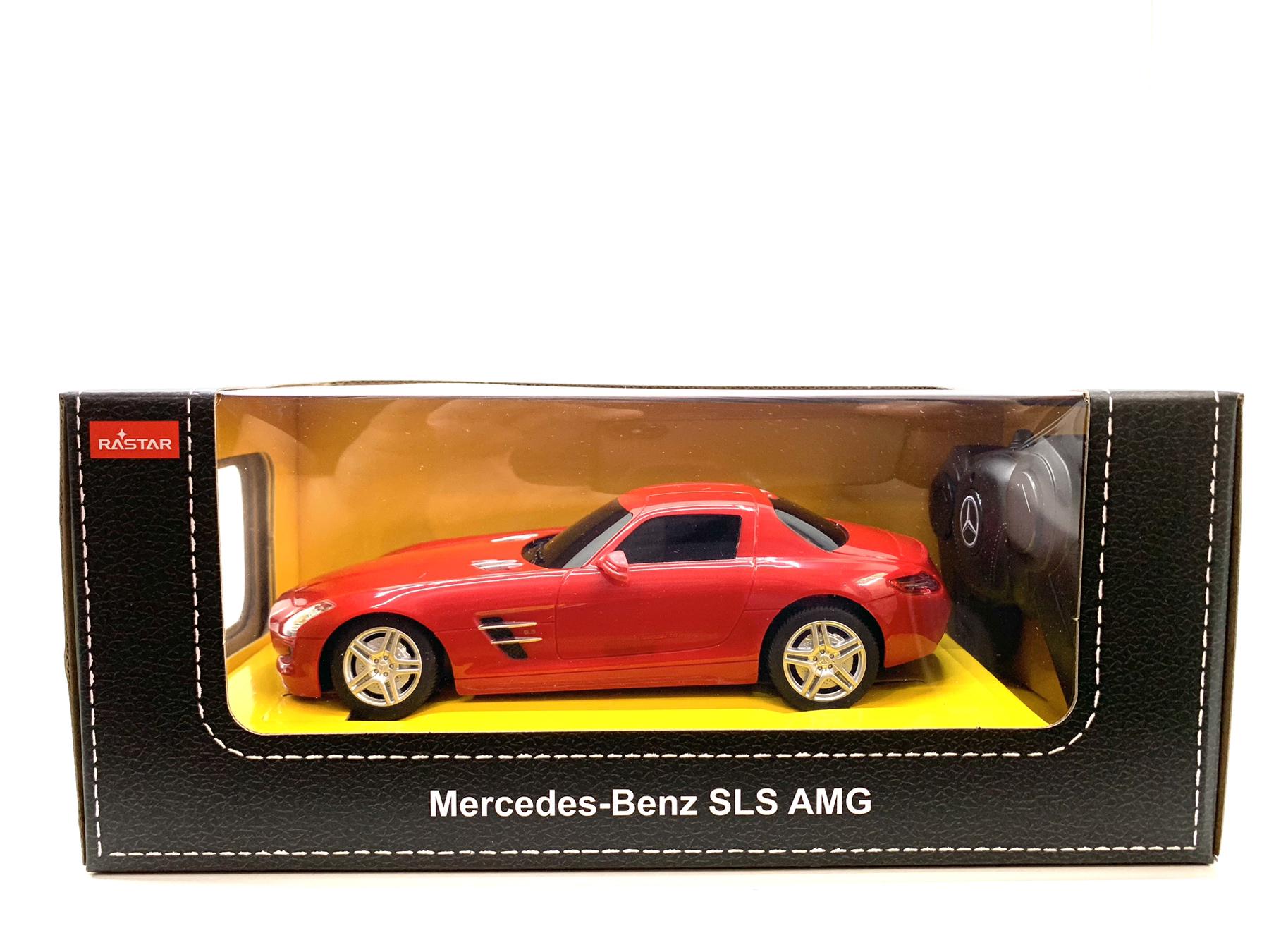 Машина на радиоуправлении Rastar Mercedes-Benz SLS AMG масштаб 1:24 Красный (40100) - фото 2