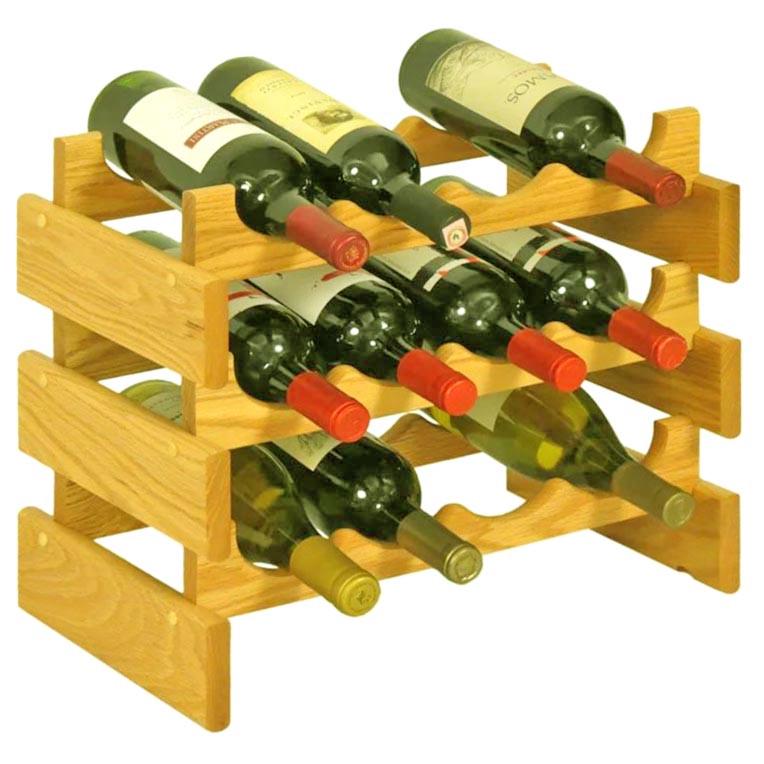 Полка для вина настольная Баркер 12 Карри (Впс-123403)