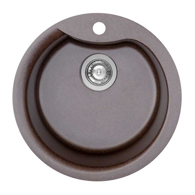 Мойка кухонная Platinum Turas 480 Шоколад (353353)