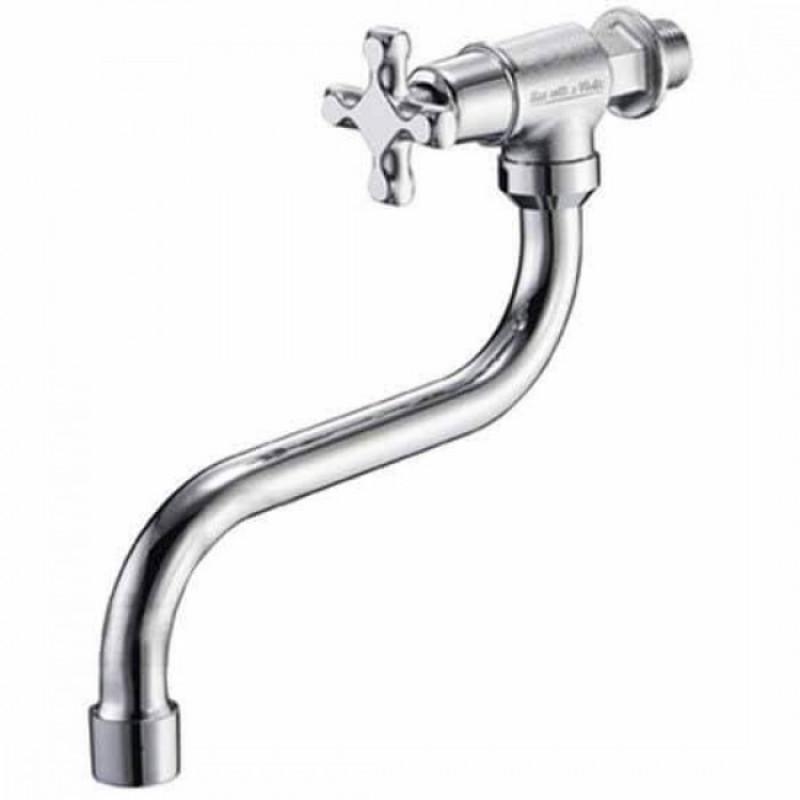 Кран для умывальника Wezer JIK13-102 JIK13-102 на одну воду Хром (102565)