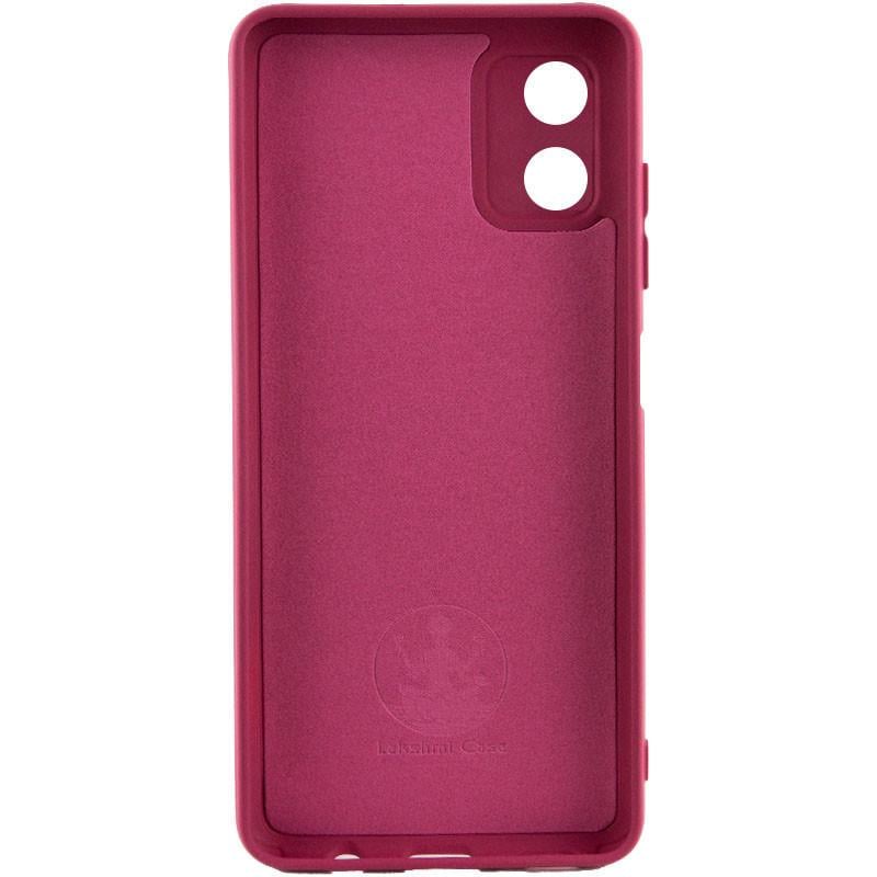 Противоударный Чехол Silicone Cover Lakshmi Full Camera (A) для Motorola Moto G04 / E14 Бордовый/Marsala - фото 2