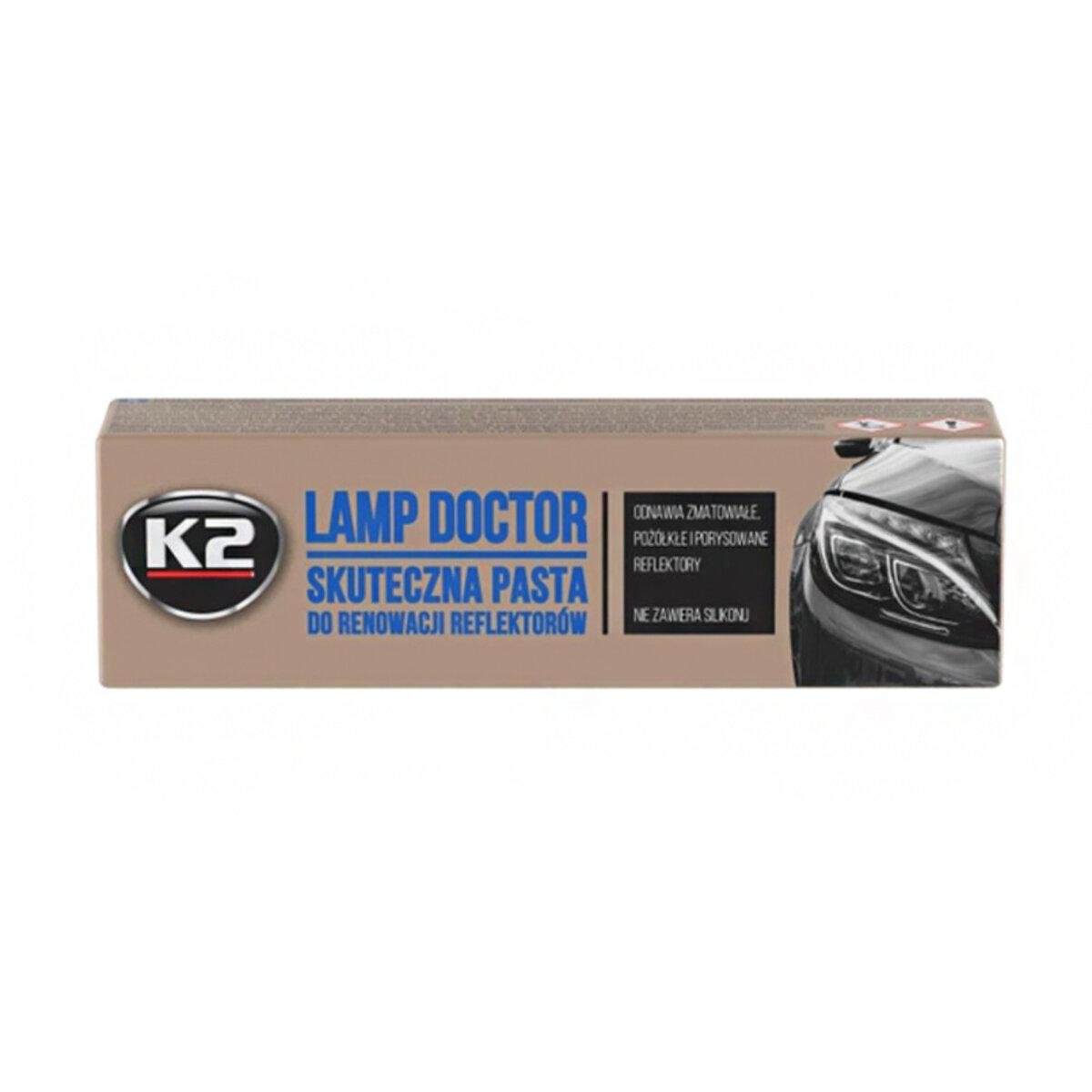 Паста для ремонта фар K2Lamp Doctor 60г - фото 3