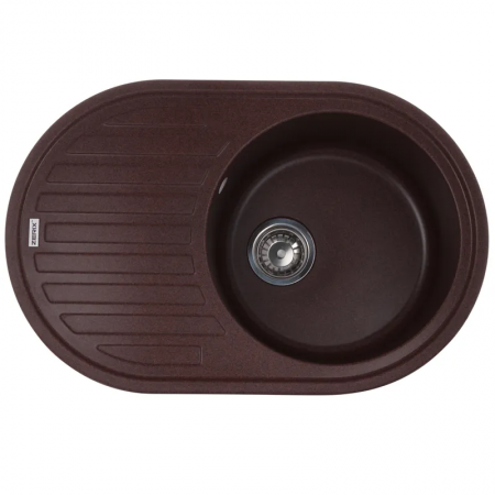 Мойка кухонная Zerix ZS-7750ZS-7750R-12 765х495х200 мм Коричневый (ZX4560)