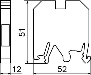 Клемма винтовая наборная АСКО-Укрем JXB 16/35 76А 16 мм2 х 52х12х51 мм Зеленый (A0130010018) - фото 5 Клемма винтовая наборная АСКО-Укрем JXB 16/35 76А 16 мм2 х 52х12х51 мм Зеленый (A0130010018) - фото 5