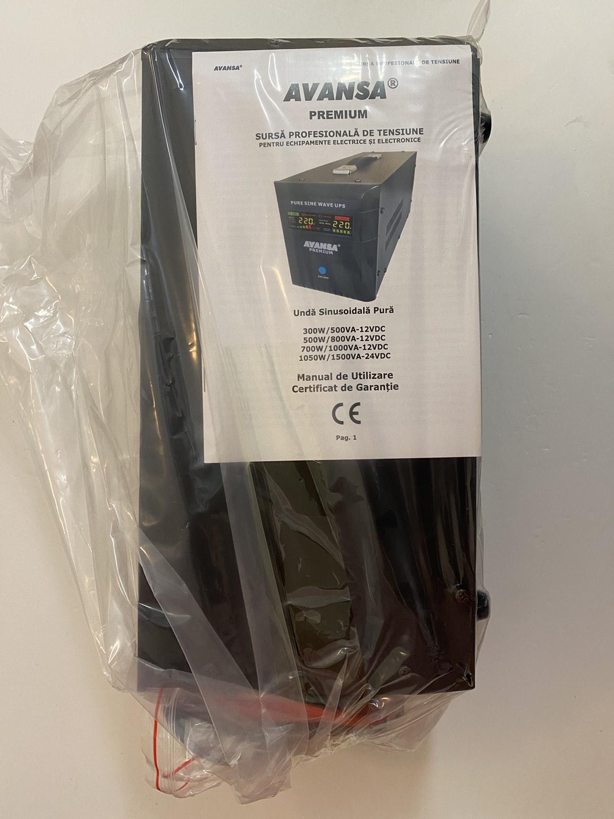 Источник бесперебойного питания Avansa LED 1000 ВА 700 Вт 12 В с правильной синусоидой - фото 3 Источник бесперебойного питания Avansa LED 1000 ВА 700 Вт 12 В с правильной синусоидой - фото 3