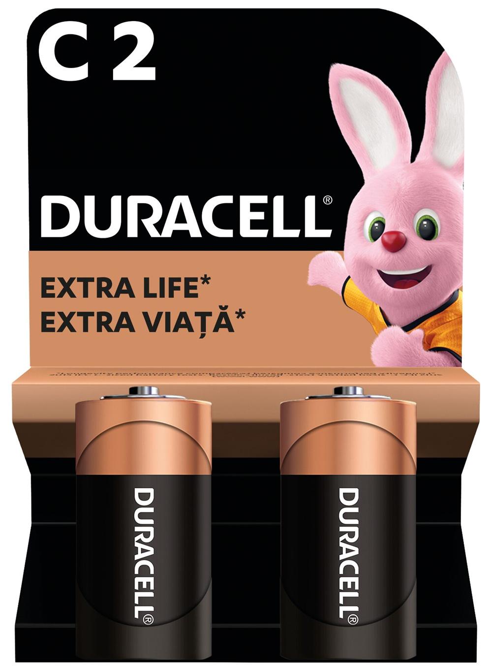 Батарейка Duracell С/LR14/MN1400 KPN 2 шт. (UG-5020281/5014580/5006001/5014436)