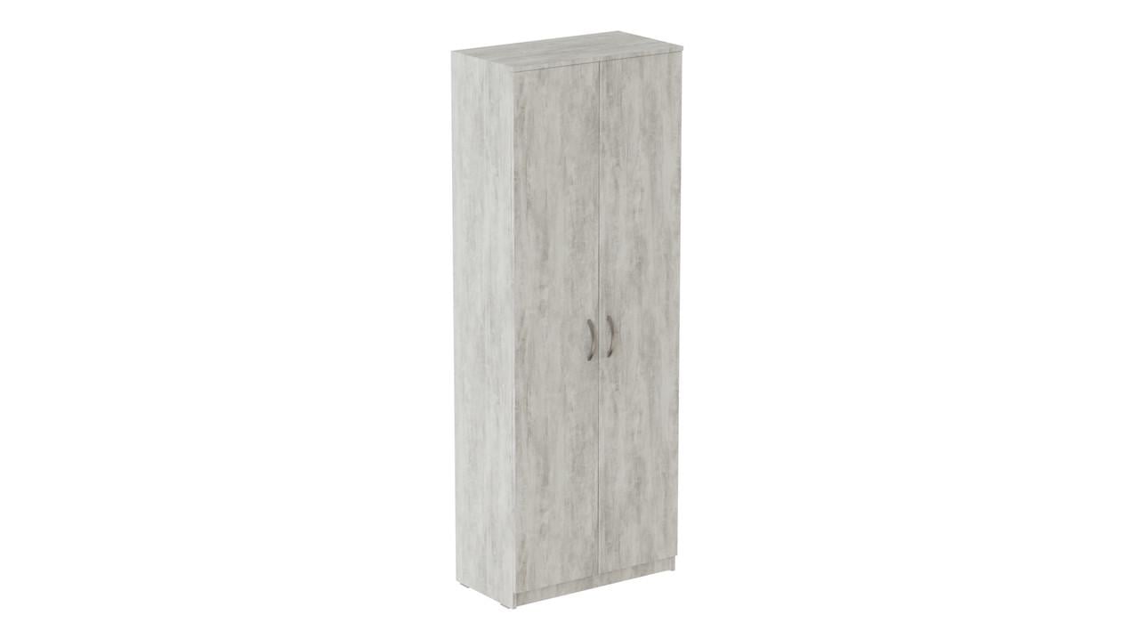 Шкаф Ferrum-decor Анжело на 5 полок 2 двери ДСП 16 мм 1900x800x380 мм Бетон (FRD-105054)