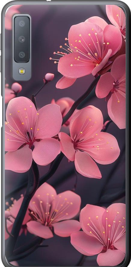 Чехол на Samsung Galaxy A7 (2018) A750F Пурпурная сакура (6075u-1582-42517) Чехол на Samsung Galaxy A7 (2018) A750F Пурпурная сакура (6075u-1582-42517)