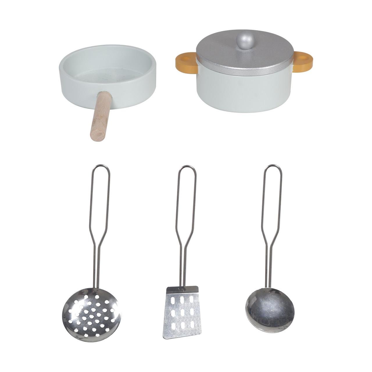 Дитяча дерев’яна кухня Щасливий шеф з аксесуарами (2810782317) - фото 4 Дитяча дерев’яна кухня Щасливий шеф з аксесуарами (2810782317) - фото 4