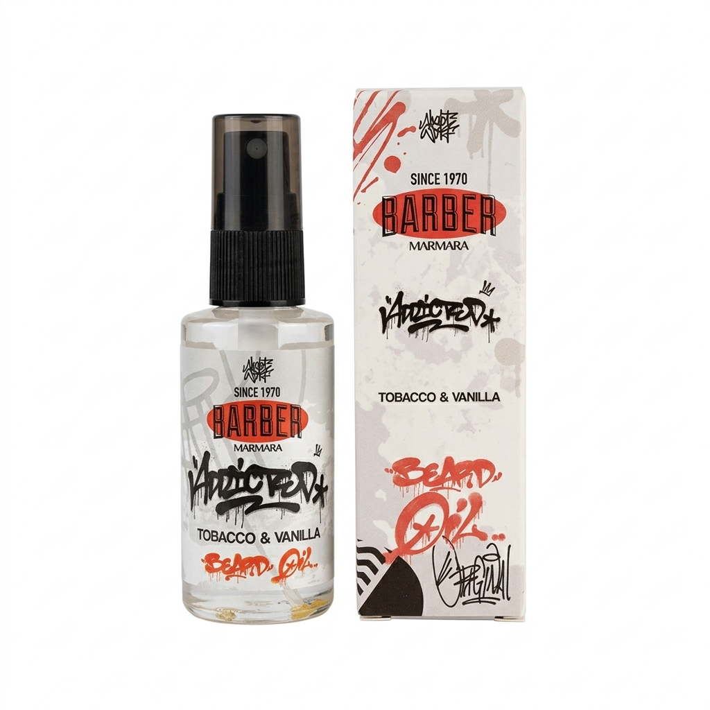 Олія для бороди Marmara Barber Tobacco&Vanilla 50 мл (BBO-50-TV)