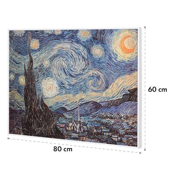 Обогреватель-картина инфракрасный Klarstein Wonderwall Air Starry Night Art Smart 500 Вт (10035124) - фото 6