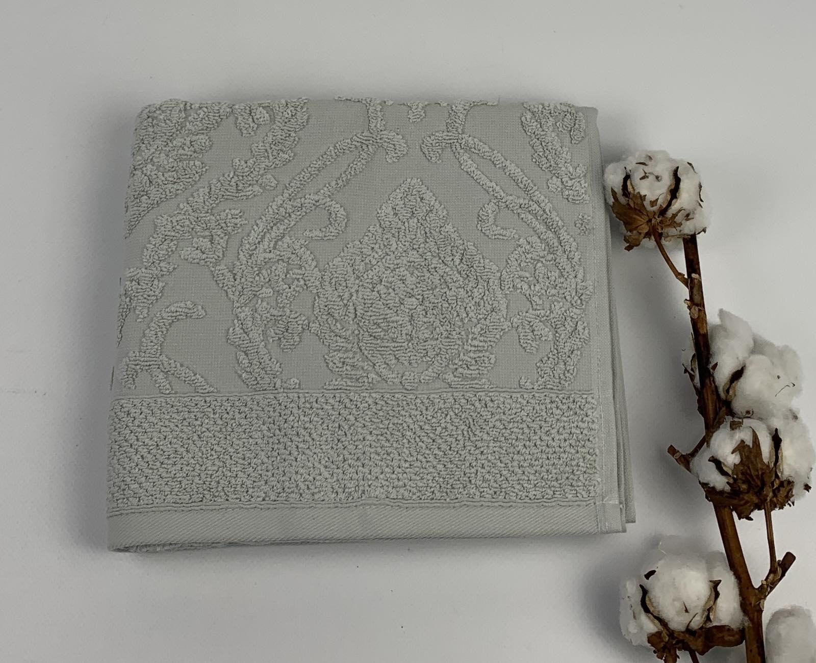 Рушник Pupilla Gizem 50x90 см Світло-сірий (CN31109)