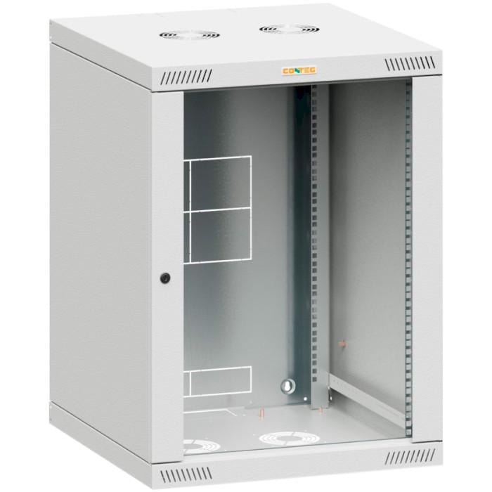 Шкаф телекоммуникационный настенный CONTEG RQN-09-60/45 19" 9U 600x450 мм RAL7035 Light Grey (33352791)