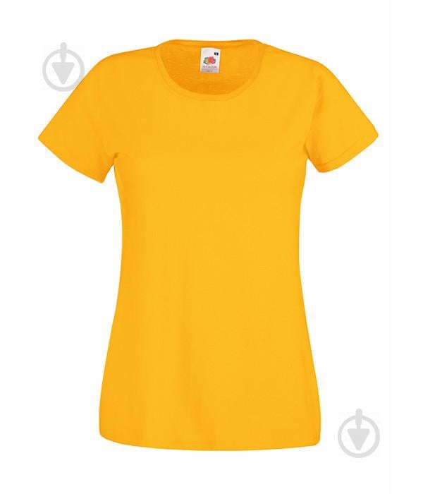Футболка Fruit of the Loom ValueWeight XS Желтый (061372034XS)
