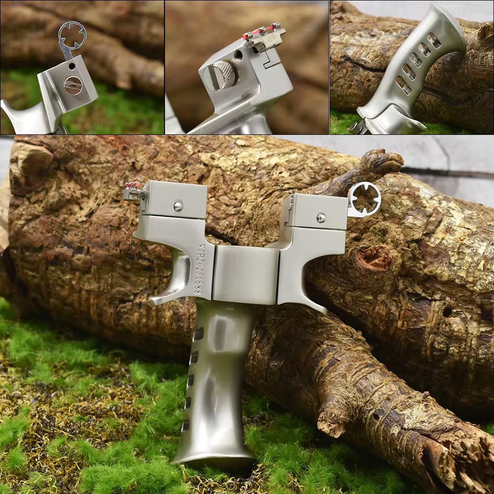 Рогатка металева SFU Steel King з прицілом (0018) - фото 4 Рогатка металева SFU Steel King з прицілом (0018) - фото 4