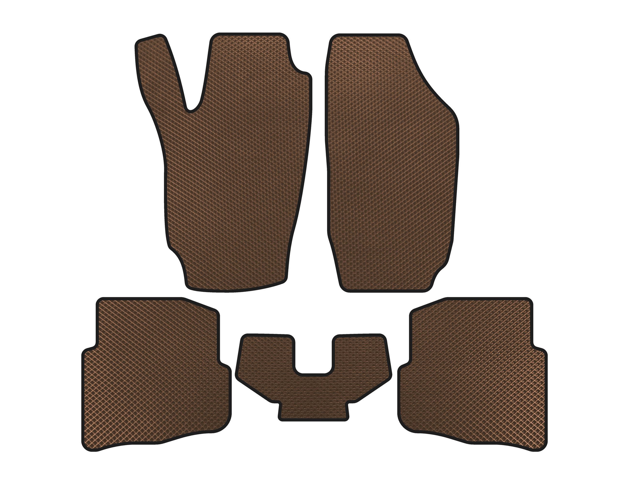 Коврики Digital Designs EVA этилвинилацетат для Seat Ibiza 2002-2009 гг. Коричневый