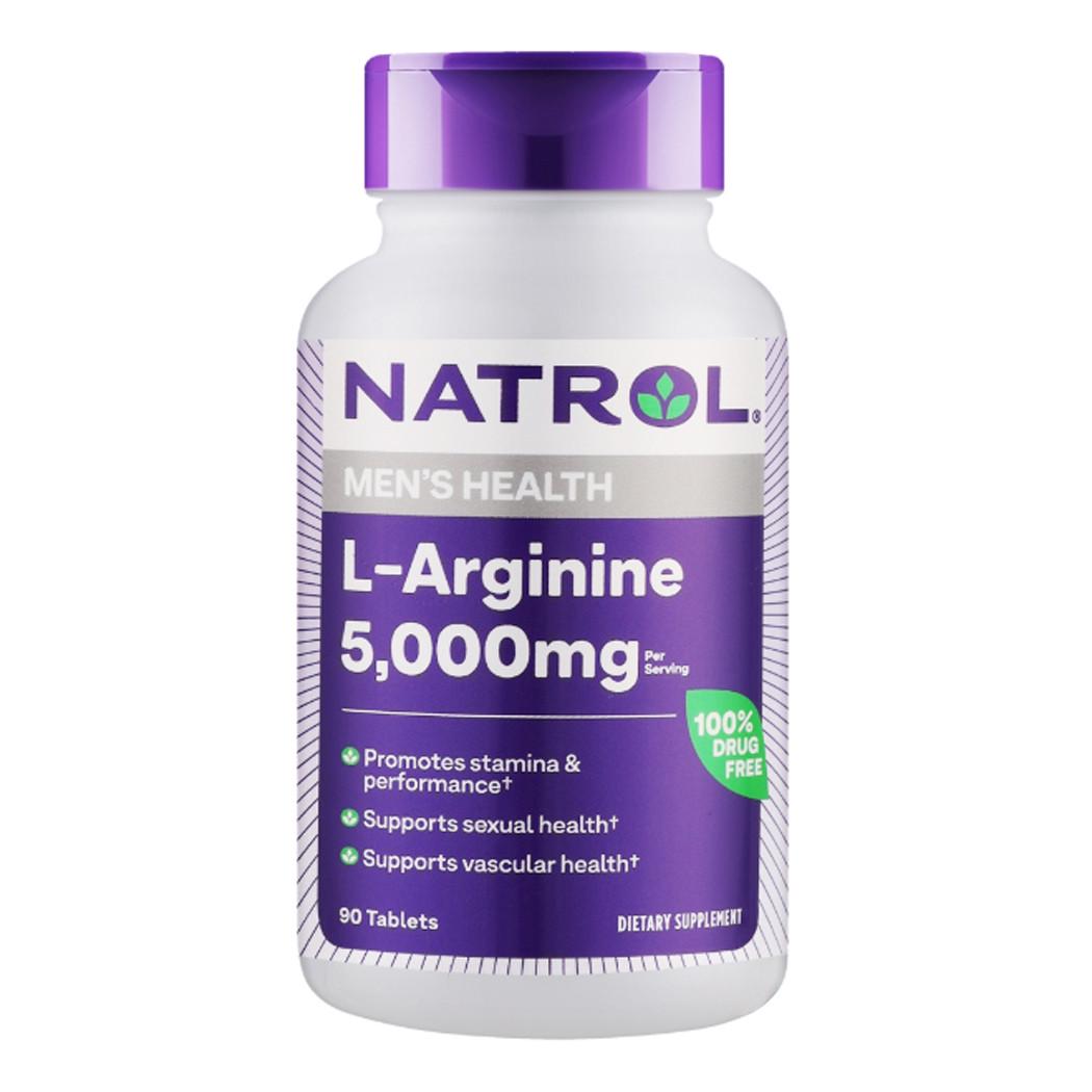 Аргінін Natrol L-Arginine 90 табл. (06623-01)