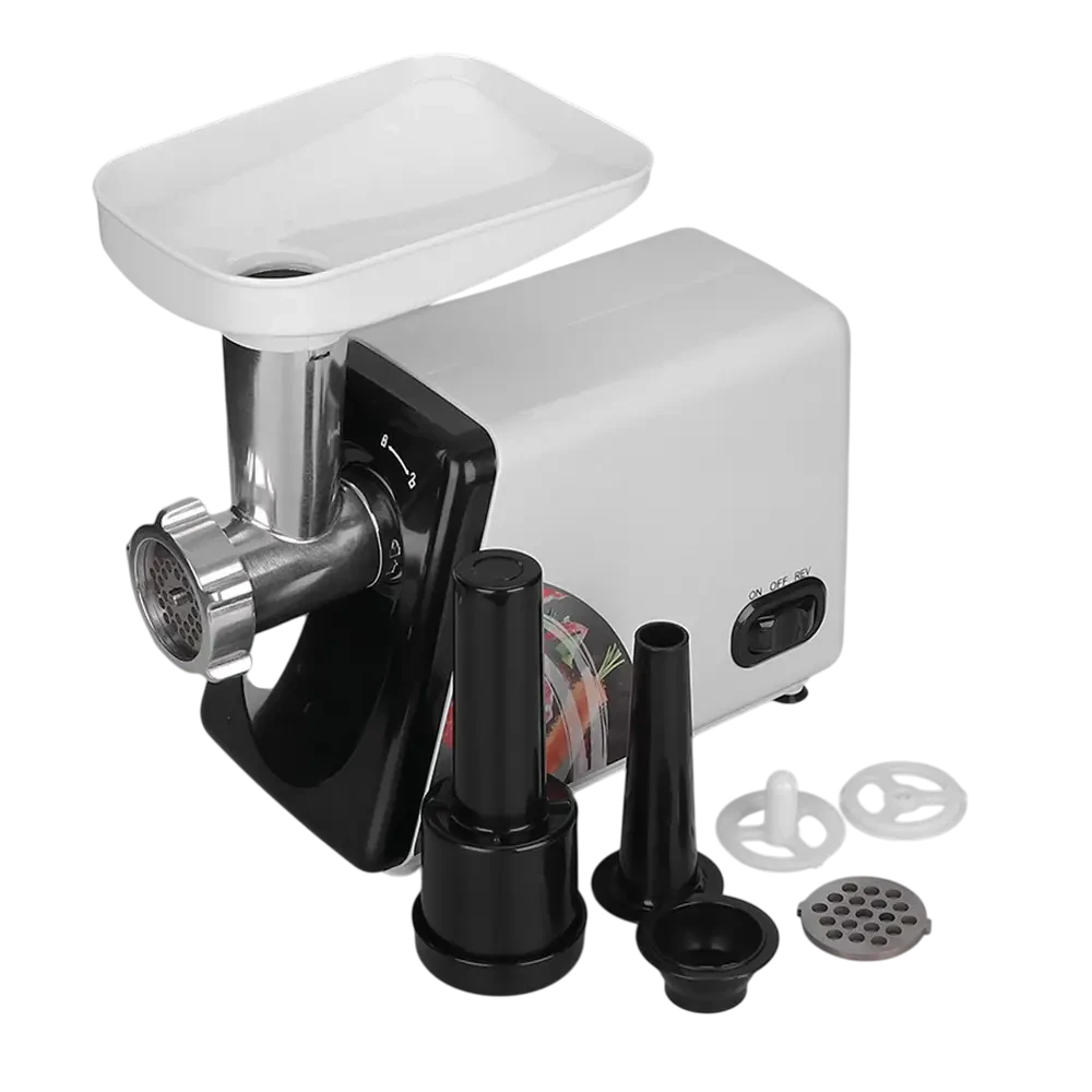 М'ясорубка електрична RAF R.3367 у металевому корпусі 2500 Вт Білий (29203596)