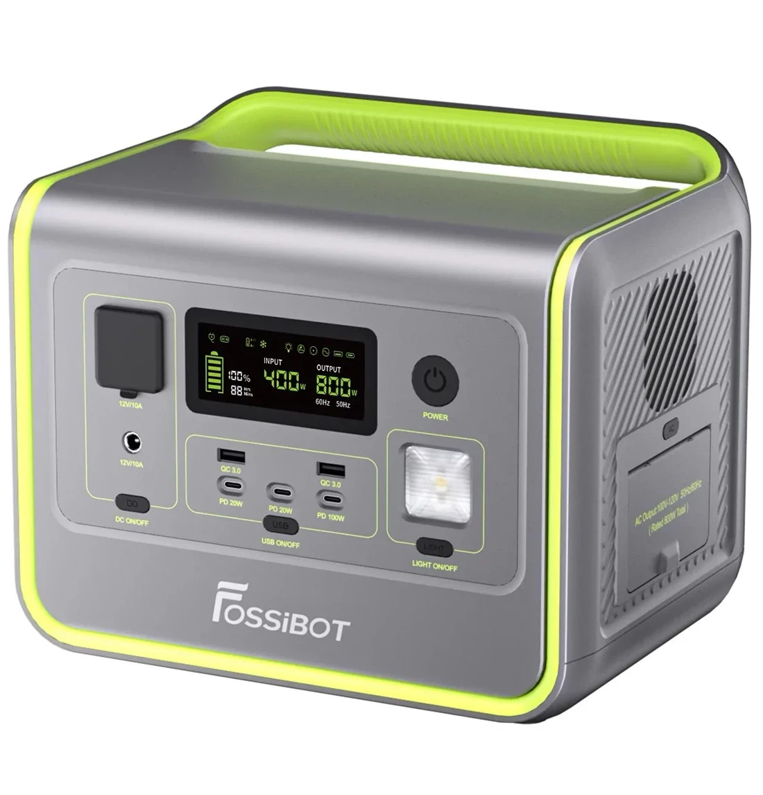 Зарядна станція Fossibot F800 UPS 800W 512Wh (2801198747) - фото 4