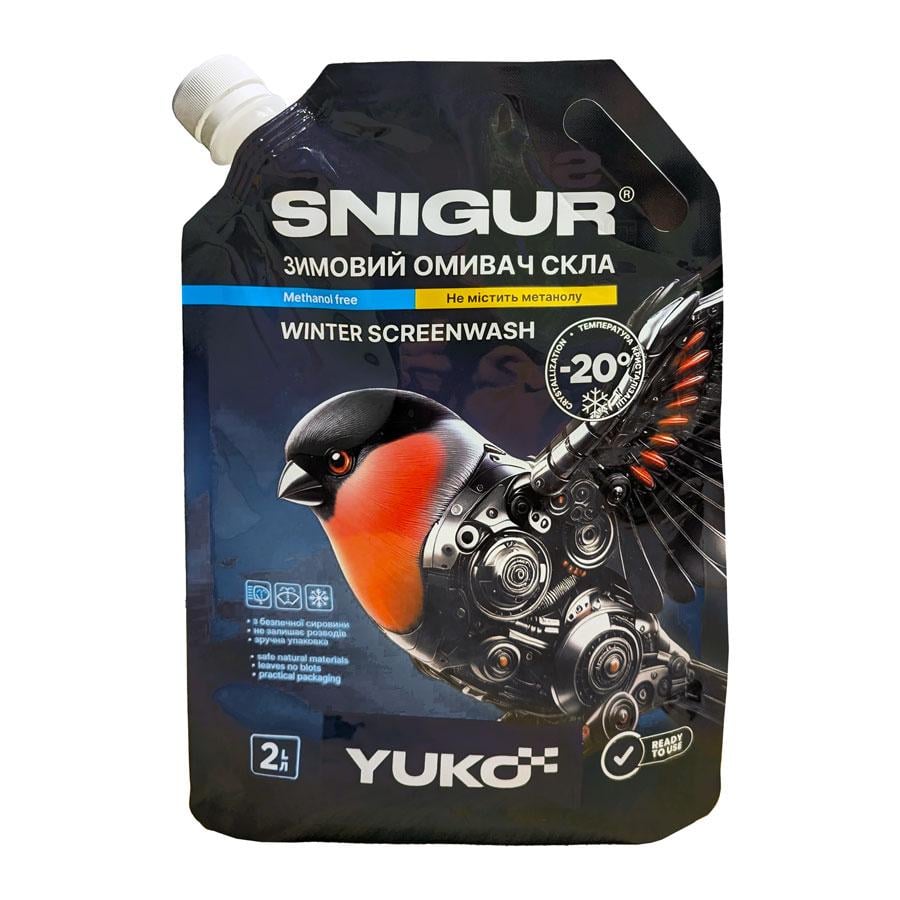 Омивач скла YUKO SNIGUR зимовий 2 л -20°С