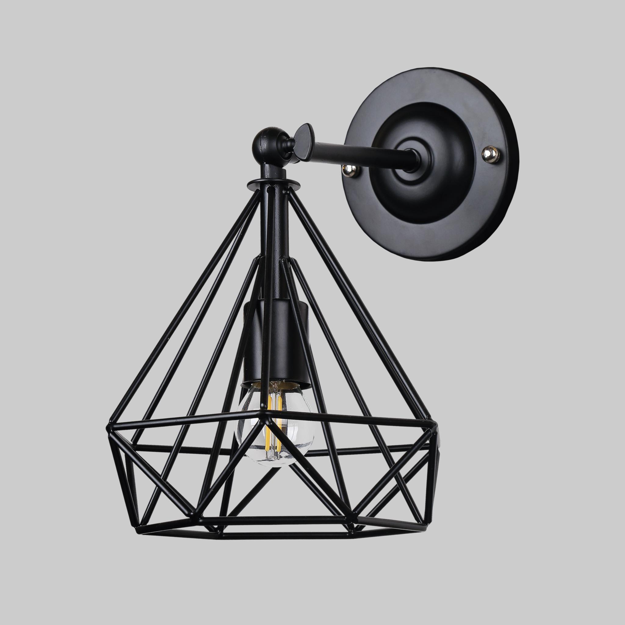 Бра Crystal 21 см Черный