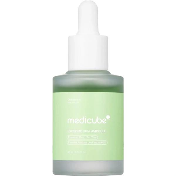 Сыворотка успокаивающая с экзосомами центеллы и чайным деревом Medicube Exosome Cica Ampoule 30 мл