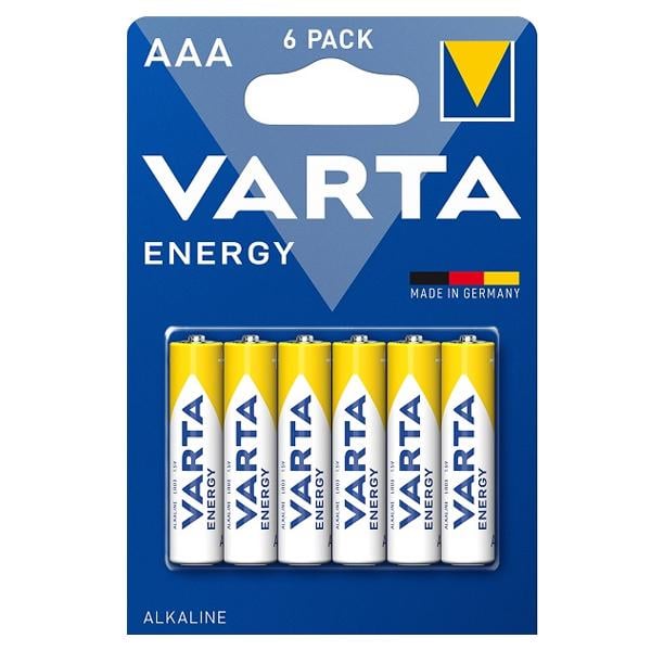 Батарейка Varta Energy AAA LR03 блістер 6 шт. (8983281)