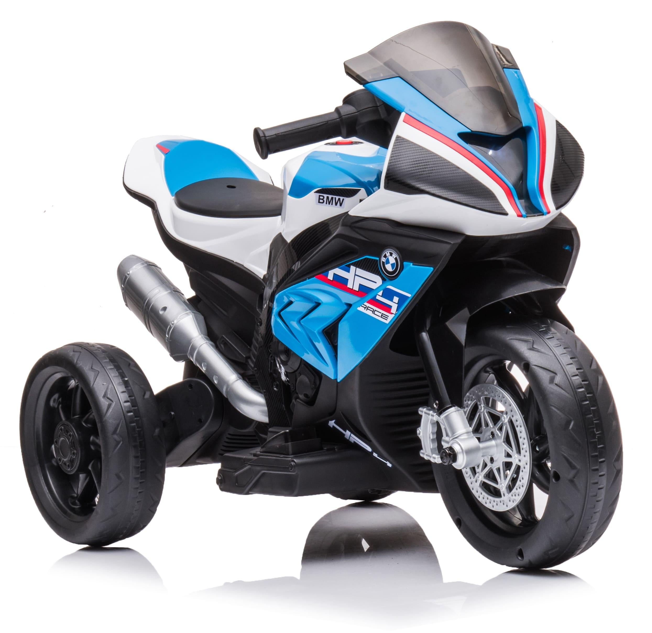 Электромотоцикл детский BMW HP4 Race Синий (10000)
